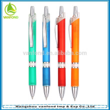 Newest promotion gift plastic lamy pen with metal ring